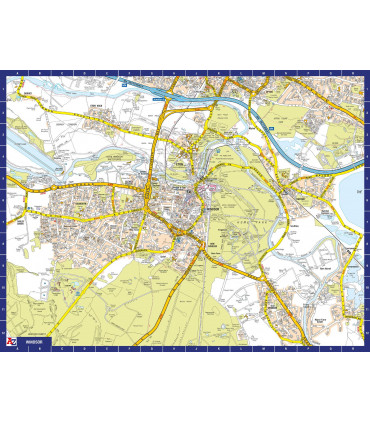 A to Z Map of  Windsor 1000 Piece Jigsaw