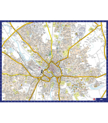 A to Z Map of  York 1000 Piece Jigsaw