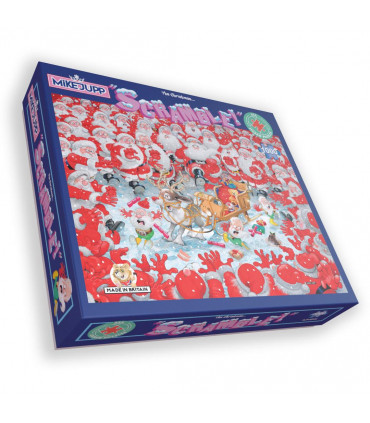 Christmas Scramble by Mike Jupp - 1000 pc. jigsaw puzzle