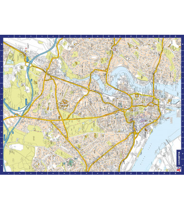 A to Z Map of  Southampton 1000 Piece Jigsaw