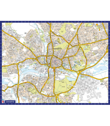 A to Z Map of  Northampton 1000 Piece Jigsaw