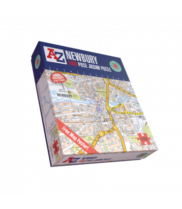 A to Z Map of Newbury 1000 Piece Jigsaw