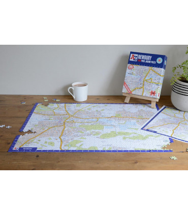 A to Z Map of Newbury 1000 Piece Jigsaw