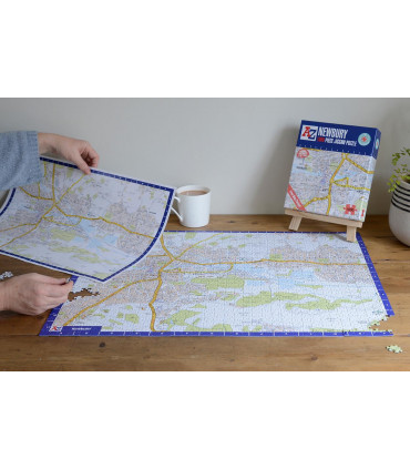 A to Z Map of Newbury 1000 Piece Jigsaw