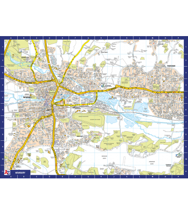 A to Z Map of Newbury 1000 Piece Jigsaw