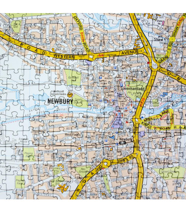 A to Z Map of Newbury 1000 Piece Jigsaw