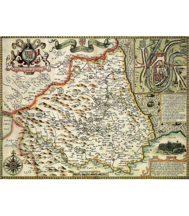 Durham Historical 1000 Piece Jigsaw Puzzle (1610)