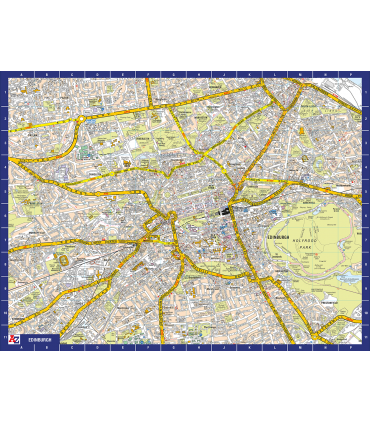 A to Z Map of  Edinburgh 1000 Piece Jigsaw