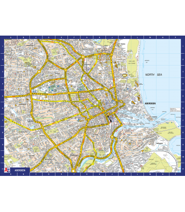 A to Z Map of Aberdeen 1000 Piece Jigsaw