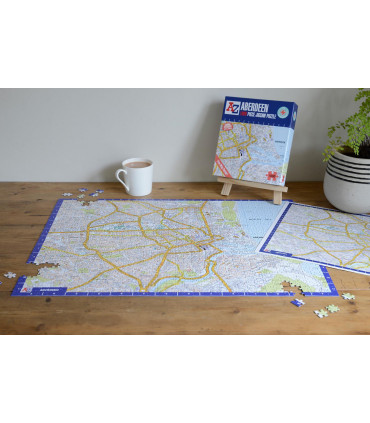 A to Z Map of Aberdeen 1000 Piece Jigsaw