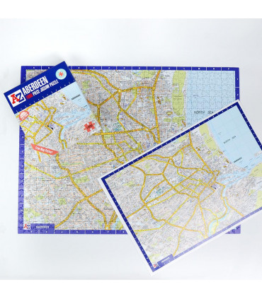 A to Z Map of Aberdeen 1000 Piece Jigsaw