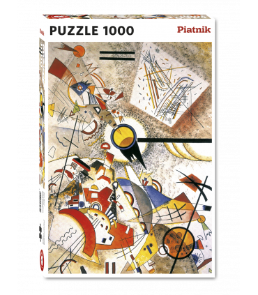 Kandinsky - Bustling Aquarelle 1000 Piece Jigsaw Puzzle