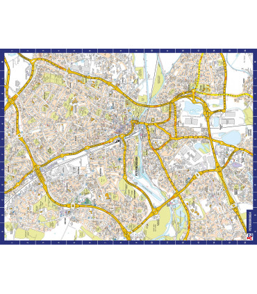 A to Z Map of  Peterborough 1000 Piece Jigsaw