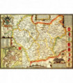 Leicestershire Historical Map 1000 Piece Jigsaw Puzzle (1610)