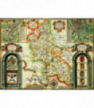 Buckinghamshire Historical Map 1000 Piece Jigsaw Puzzle (1610)
