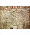 Kent Historical Map 1000 Piece Jigsaw Puzzle (1610)