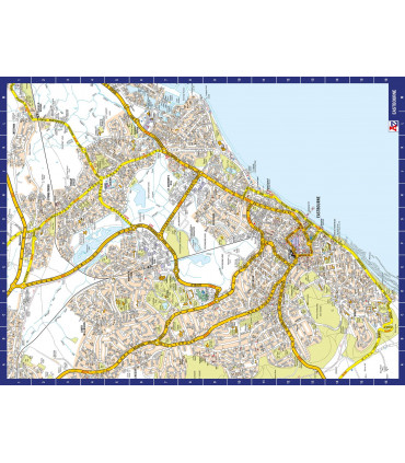 A to Z Map of  Eastbourne 1000 Piece Jigsaw