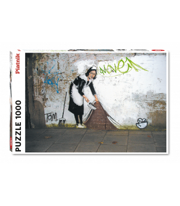 Banksy Maid 1000 Piece Jigsaw Puzzle