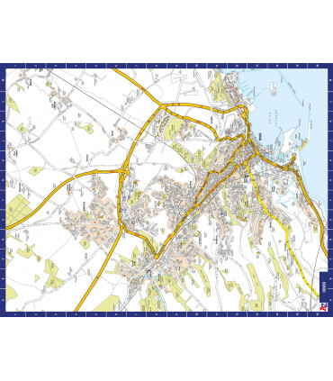 A to Z Map of  Dover 1000 Piece Jigsaw