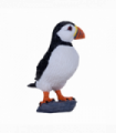 Atlantic Puffin Bird Figurine  Realistic Wildlife Model