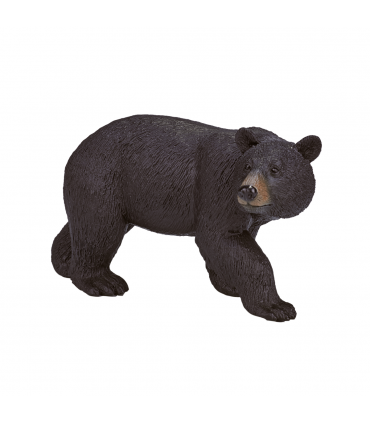 American Black Bear Figurine  Realistic Wildlife Model