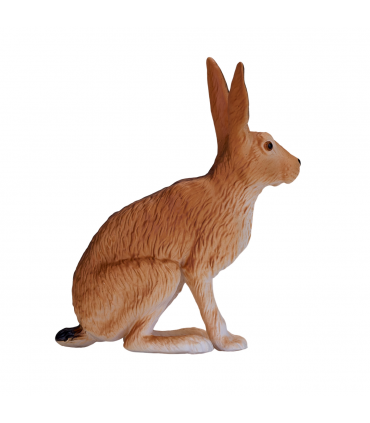Hare Toy Figure  Realistic Woodland Animal Model