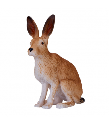 Hare Toy Figure  Realistic Woodland Animal Model