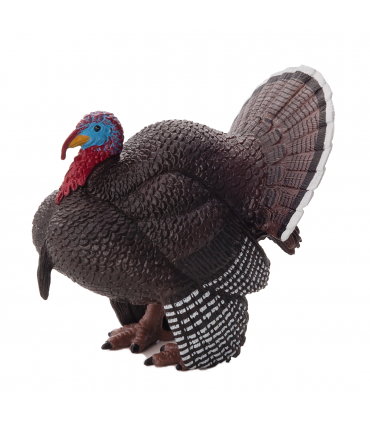 Male Turkey Toy Figure  Farmyard Animal Model