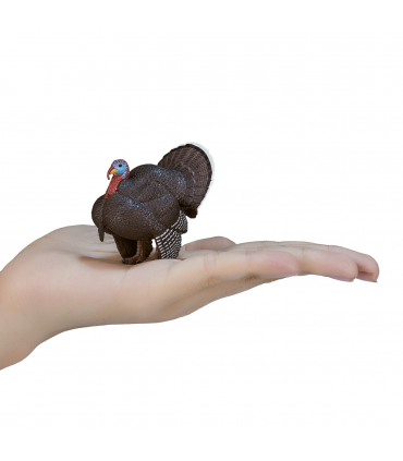 Male Turkey Toy Figure  Farmyard Animal Model