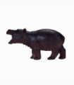 Hippo Baby Toy Figure  Realistic Wildlife Model