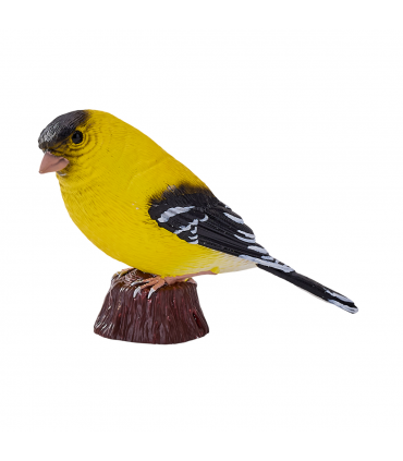 American Goldfinch Bird Toy  Realistic Wildlife Model