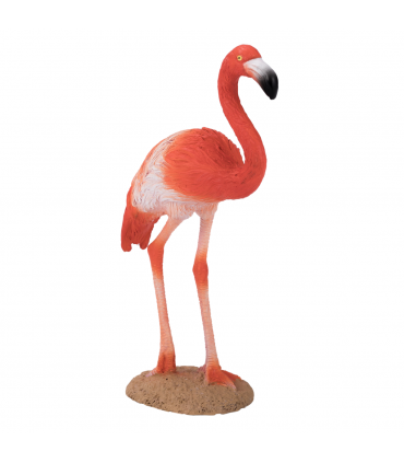 American Flamingo Toy  Realistic Exotic Bird Figurine