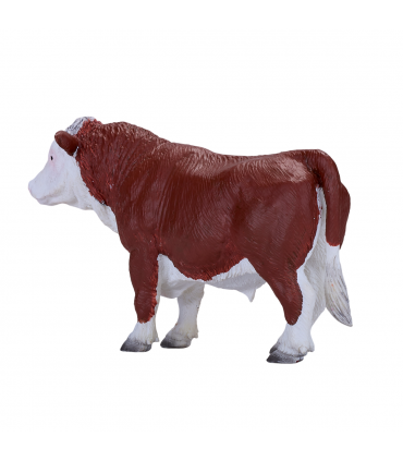 Hereford Bull Toy  Farm Animal Figurine