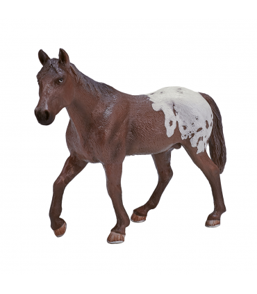 Appaloosa Stallion Chestnut Blanket  Realistic Horse Toy
