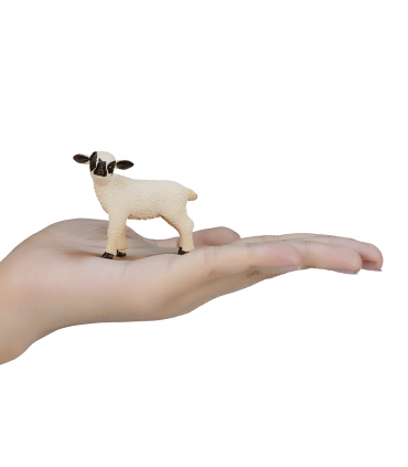 Black-Faced Lamb Standing  Realistic Farm Animal Figure