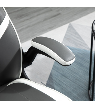 High Back Computer Gaming Chair Video Game Chair with Swivel Base Grey