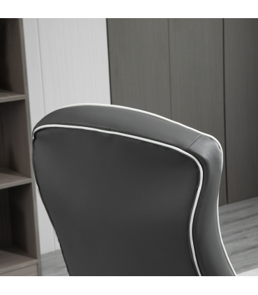 High Back Computer Gaming Chair Video Game Chair with Swivel Base Grey