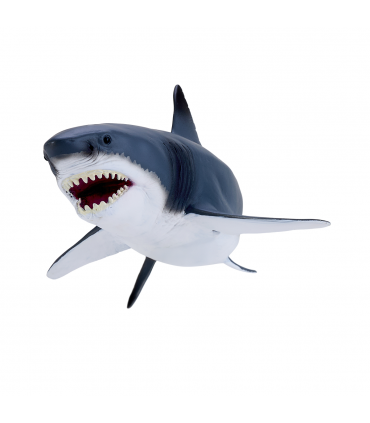 Great White Shark Toy  Realistic Ocean Predator Model