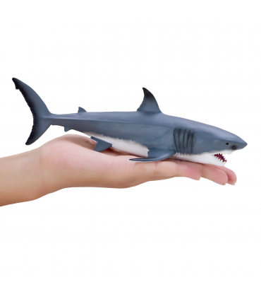 Great White Shark Toy  Realistic Ocean Predator Model