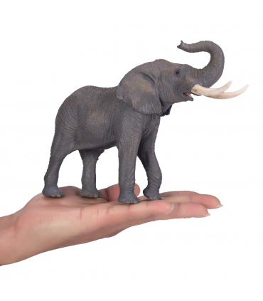 African Elephant Toy  Realistic Wildlife Model