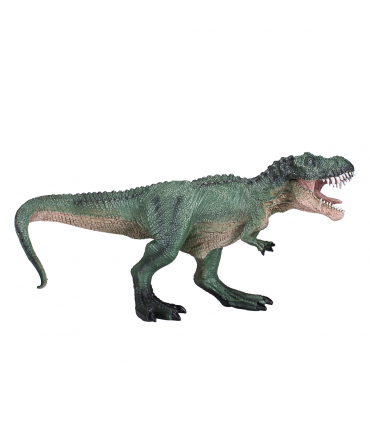 Green T-Rex Hunting Dinosaur Toy  Realistic Prehistoric Figure