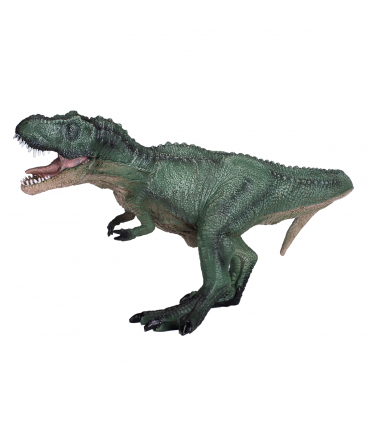 Green T-Rex Hunting Dinosaur Toy  Realistic Prehistoric Figure