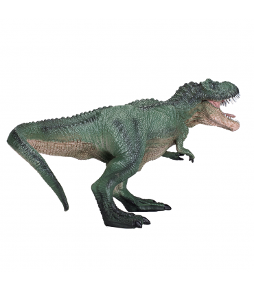Green T-Rex Hunting Dinosaur Toy  Realistic Prehistoric Figure