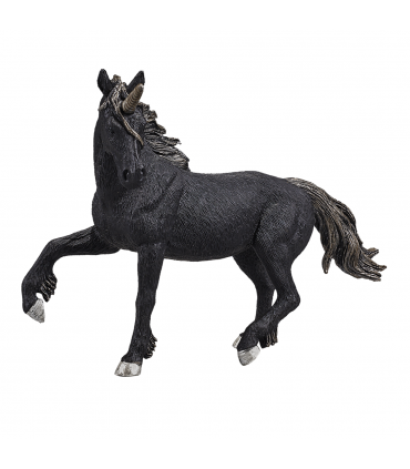Dark Unicorn Toy  Fantasy Mythical Creature Figure