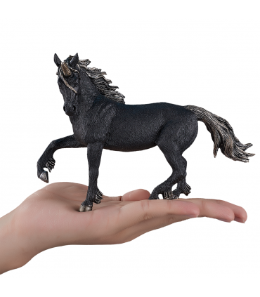 Dark Unicorn Toy  Fantasy Mythical Creature Figure