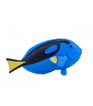 Blue Tang Fish Toy  Realistic Ocean Animal Figurine