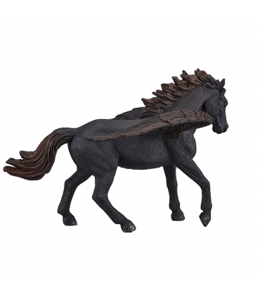 Dark Pegasus Toy  Fantasy Winged Horse Figurine