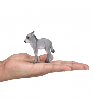 Donkey Foal Toy  Realistic Farm Animal Figurine