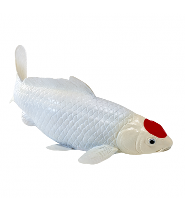 Koi Carp Tancho Toy  Realistic Fish Figurine