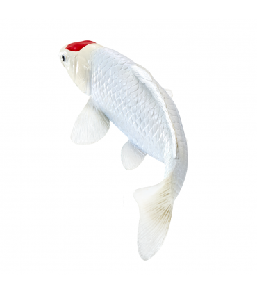 Koi Carp Tancho Toy  Realistic Fish Figurine